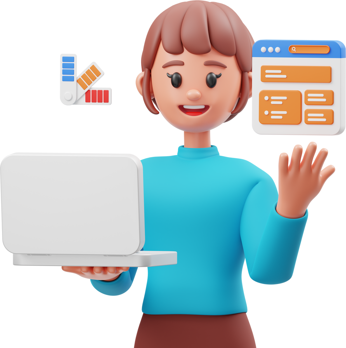 Ui Designer 3D Character